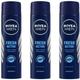Nivea Men Fresh Active Deodorant Spray 150 ml (Buy 2 Get 1 Free) - Men Deodorants/Roll-Ons