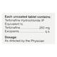TERCAN 250 Tablet 7's - Fungal Infections-Anf