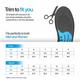 Frido Dual Gel Insoles Size 9-13 UK - Knee/Ankle/Leg/Foot Supports