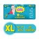 Super Cute's WonderThinz Pull-up Diaper - (XL) (12 - 17 kg) 25's - Diapers & Wipes
