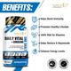 MuscleXP Daily Vital + Ginseng One Daily Softgels 60's - Amino Acids