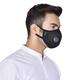 Smog Guard N99 Face Mask With Two Valves (L) - Black (Pack of 1) - Face Mask