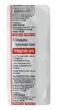 Trizid 20mg Tablet 10'S - Angina