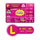 Super Cute's WonderSkirt Pull-up Skirt Diaper - (L) (8 - 14 kg) (Pack of 20 x 2's) - Diapers & Wipes