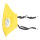 Smog Guard N95 Face Mask With One Valve (Kids - 6-10 Years) (S) - Yellow (Pack of 1) - Face Mask