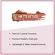 SUGAR Cosmetics Matte Attack Transferproof Lipstick - 10 Depeach Mode (Peach) 2 gm - Lipsticks