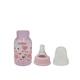 Pigeon Peristaltic Clear Nursing Bottle Rpp - Pink (Abstract) 120 ml - Feeding & Nursing