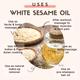 Essentia Extracts Pure Cold Pressed Oil - White Sesame (Pack of 2 x 500 ml) 1's - Massage Oils
