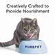 Purepet All Life Stages Wet Cat Food, Real Tuna and Chicken Liver in Gravy, 24 Pouches (24 x 70g) 1600 gm - Petfood