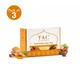 TAC The Ayurveda Co. Haldi Chandan Sugar Soap (Pack of 3 x 300 gm) - Personal Care (Ayush)