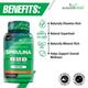 NourishVitals Spirulina 500 mg Veg Capsule 60's - Herbal Dietary Supplement