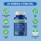 CF OmeFish-Max Omega 3 600 mg Softgel Capsule 60's - Omega Fish Oil Fatty Acids