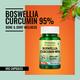 Morpheme Remedies Boswellia Curcumin 95% 500mg Veg Capsule 60's - Herbal Dietary Supplement