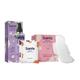 Sanfe Clean Period Set (Organic Sanitary Pads - Night Pads 12's and Intimate Wash - Cucumber & White Lily 100 ml) - Sanitary Napkins