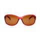 Vision Express 41274P Green Brown Solid Rectangle Sunglasses 1's - Wearables Sunglasses