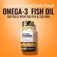 MuscleXP Advanced Fishoil Double Strength Omega 3 Capsule 60's - Omega Fish Oil Fatty Acids