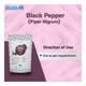 Healthvit Natural Black Pepper Powder (Piper Nigrum) 100 GM - Herbal Dietary Supplement