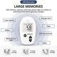 Sinocare Safe Accu Blood Sugar Monitor Test Kit (Test Strips 100's + Lancets 100's) 1's - Blood Glucose Monitors/Strips
