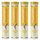 FixUpHealth Calcium and Vitamin D3 Effervescent Tablet - Orange Flavour (Pack of 4 x 20s) 1's - Calcium And Minerals