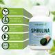 Health Veda Plant Based Spirulina 2000 mg Veg Capsule 120's - Multi-Vitamins