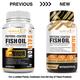 MuscleXP Salmon Enteric Coated Fish Oil Softgel 60's - Omega Fish Oil Fatty Acids