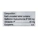 GLICLAGLAZE M 40 Tablet 15's - Diabetes-Ant