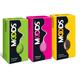 Moods Condoms Combo - Dotted + Ribbed + Choco (Pack of 12's Each) - Plain/Flavoured Condoms