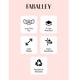 Faballey Contrasting 2 Ply Pleated Reusable Mask Set (2 Pcs) - Face Mask