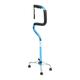 Entros Height Adjustable Aluminum Stick (921L) - Wheelchairs & Walking Sticks