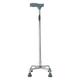 Guardian 4 Leg Walking Stick - Grey - Walker & Walking Stick
