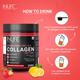 INLIFE Hydrolyzed Type 1 & 3 Collagen Peptides Powder - Strawberry Lemon Flavour 200 gm - Hair & Skin