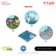 Eagle Digital Weighing Scale Slim Design (EEP-1002A) - Blue - Health Monitors And Equipment