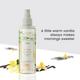 CGG Cosmetics Body & Hair Mist Warm Vanilla (Pack of 2 x 100 ml) 200 ml - Lotions & Creams