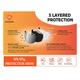Defend99 Reusable Face Mask - Multi Colour 3's - Face Mask