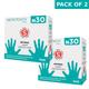Ansell Micro Touch Nitrile Examination Gloves N30 (S) (Pack of 2 x 30's) - Gloves - S