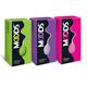 Moods Condoms Combo - Dotted + Ultrathin + Ribbed (Pack of 12's Each) - Plain/Flavoured Condoms