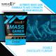 MuscleXP Pro Mass Gainer - Double Chocolate (Pack of 2 x 1 kg) - Weight Gain