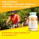 Organic Veda Turmeric Curcumin Veg Capsule 120's - Pure Herbs