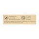 Dr.Morepen Organic Bamboo Adult Toothbrush Combo Pack (Medium - Orange 1's + Soft - Brown 1's) - Toothbrushes