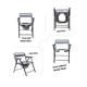 Entros Commode Chair - Front Cut (EHS-C779B) - Wheelchairs & Walking Sticks