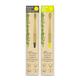 Dr.Morepen Organic Bamboo Adult Toothbrush Combo Pack (Medium - Charcoal 1's, Neon 1's) - Toothbrushes