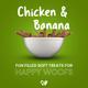 Wiggles Barkstix Dog Treats - Chicken & Banana 100 gm - Petfood
