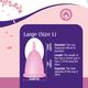 Mom & World Reusable Menstrual Cup (L) 1's - Menstrual Cups