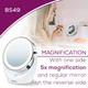 Beurer Lighted Vanity Mirror (BS49) - Hair Removal Accessories
