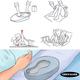 Chevalier Bedpan - Blue - Urology Supplies