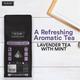 The Tea Ark Organic Tea Bags - Lavender Tea with Mint 100's - Green/Herbal Teas