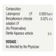 LETNOL Eye Drops 2.5ml - Glaucoma-Ant