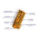 Happy Bar Instant Energy Bar - Coco & Dry Fruits (Pack of 10 x 30 gm) - Nutritional Bars