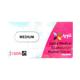 Arpii Powdered Latex Examination Gloves - Medium 100's - Gloves - S