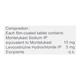 L HIST MONT Tablet 15's - Allergies-Ant